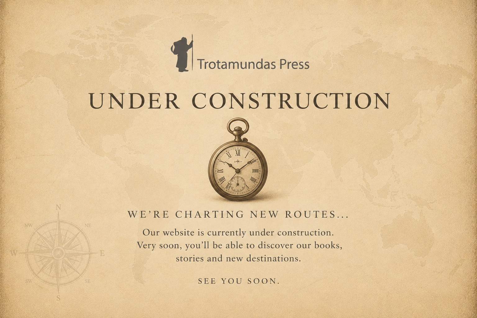 Trotamundas Press — Under Construction